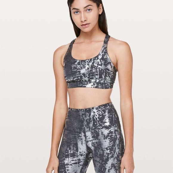 Metallic Lulu Energy Bra 🥰 - Picture 2 of 7